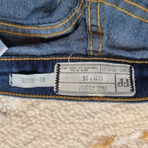 Free People high rise jeans